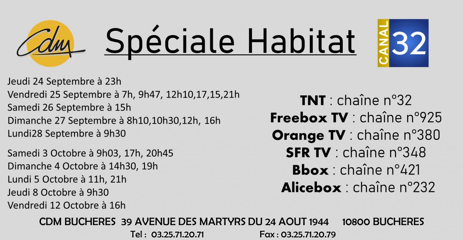 cdm troyes buchères matériaux construction publicité canal32 pub télé télévision